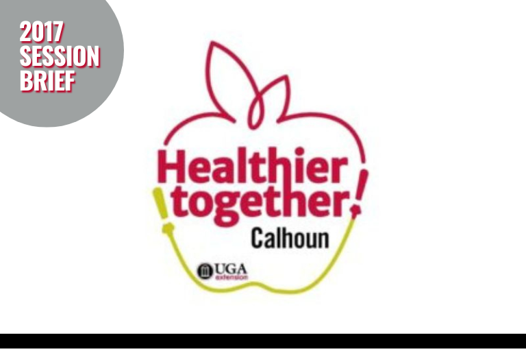 Healthier Together Calhoun logo